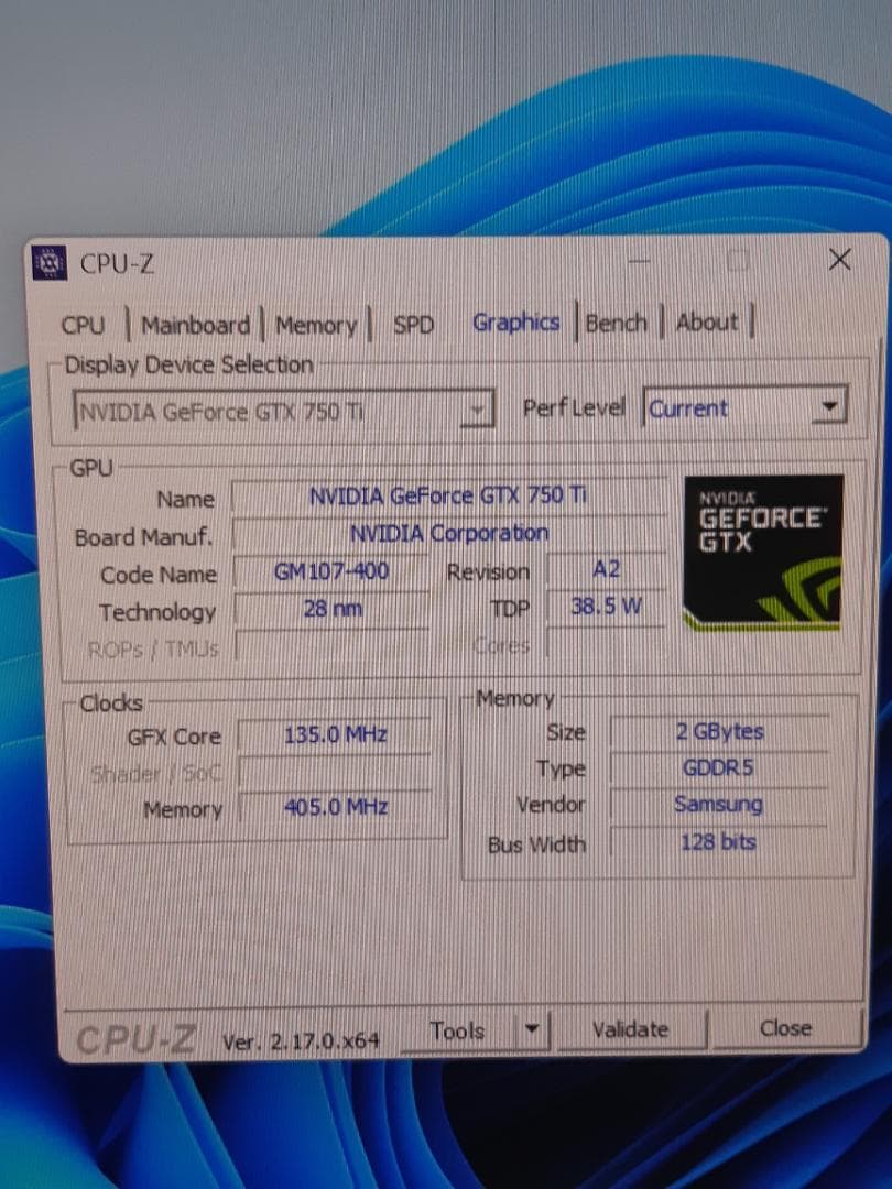 自作PC　RYZEN5 3600・8GB・128GB・GTX750TI