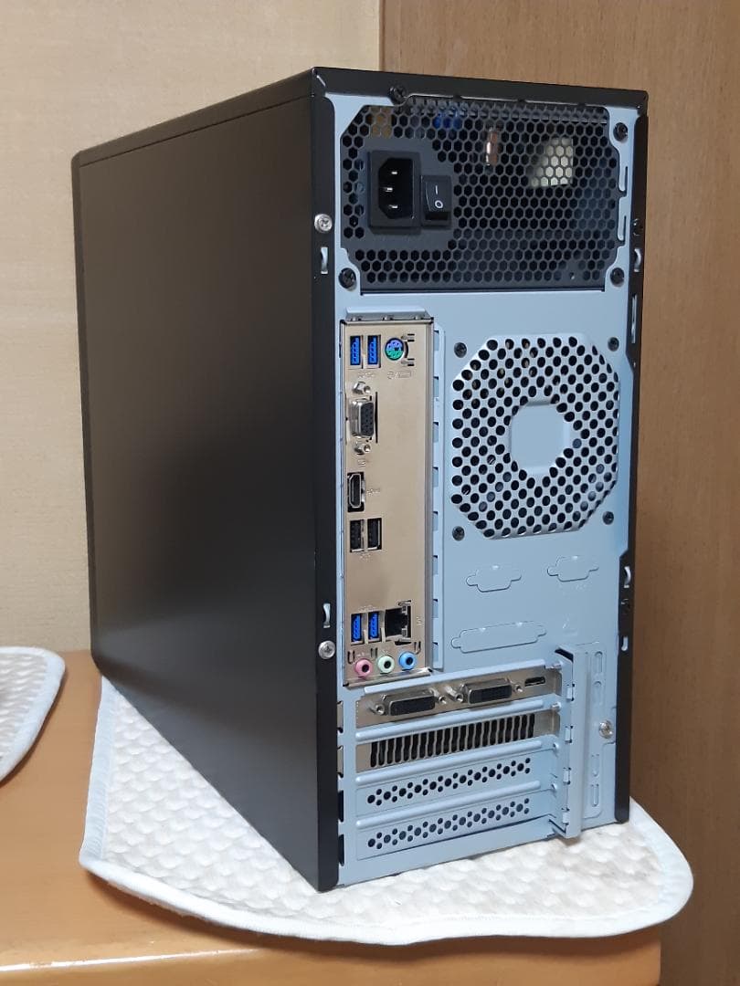 自作PC　RYZEN5 3600・8GB・128GB・GTX750TI