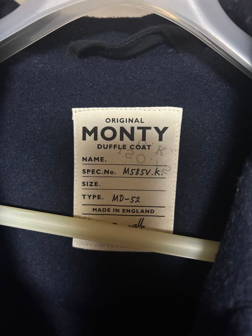 Gloverall Monty ダッフルコート サイズM ネイビー