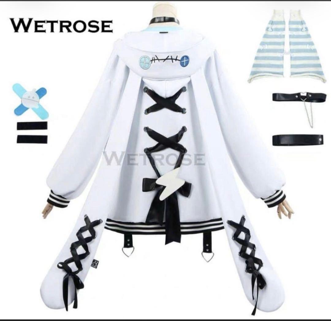 コスプレ衣装　 ホロライブ　水宮枢 ウィッグ付XL