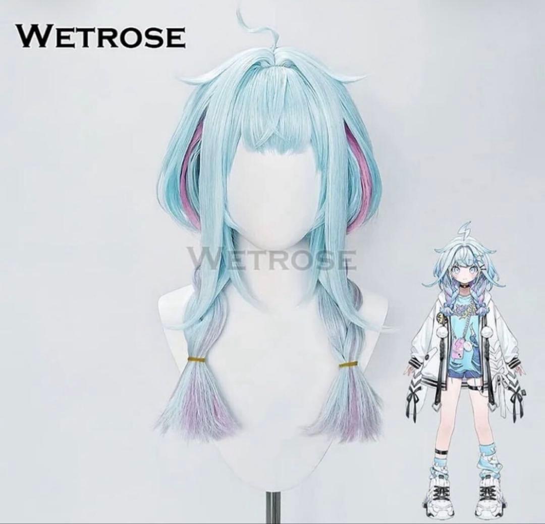 コスプレ衣装　 ホロライブ　水宮枢 ウィッグ付XL