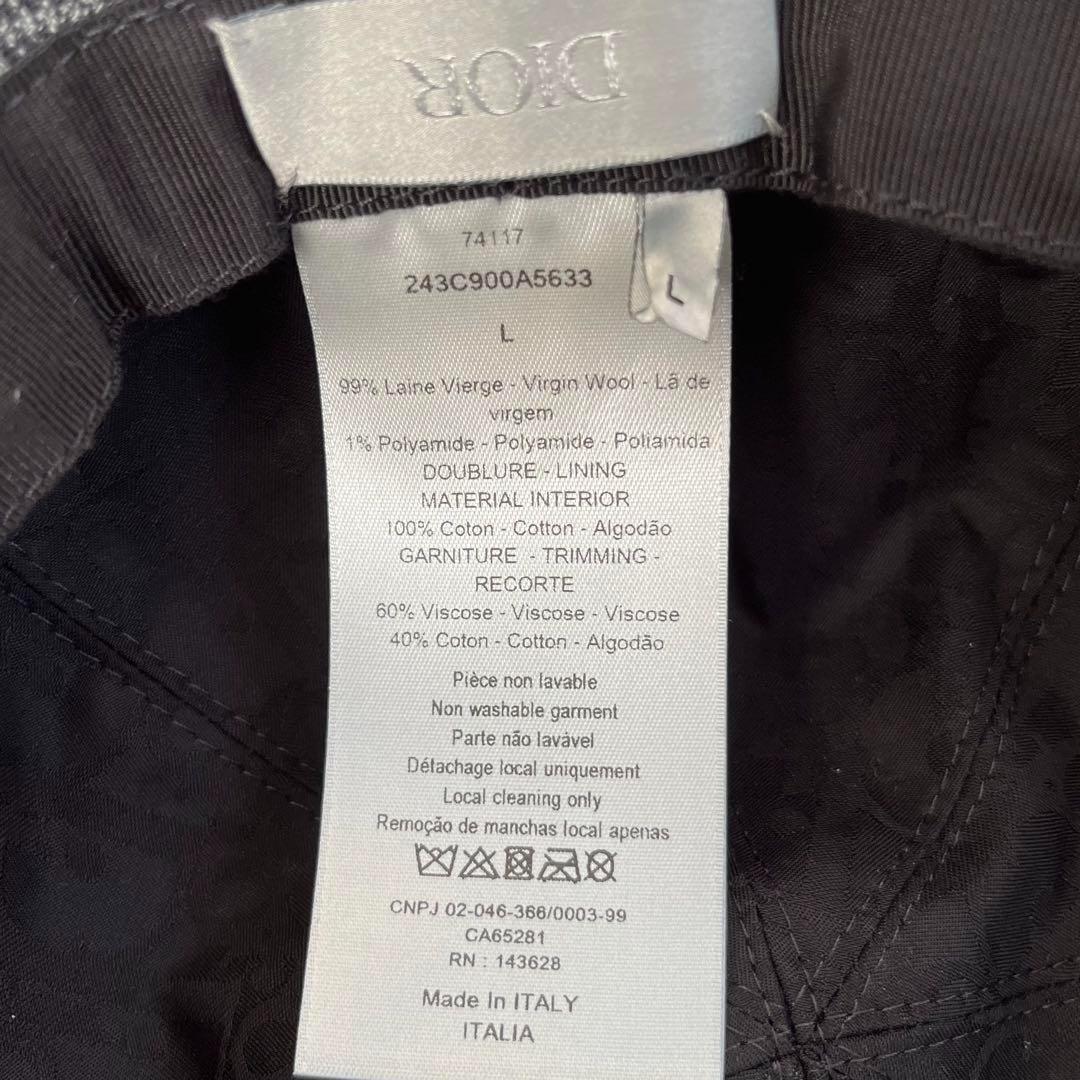 【新品未使用】Dior AW2022 ベレー帽 Lサイズ