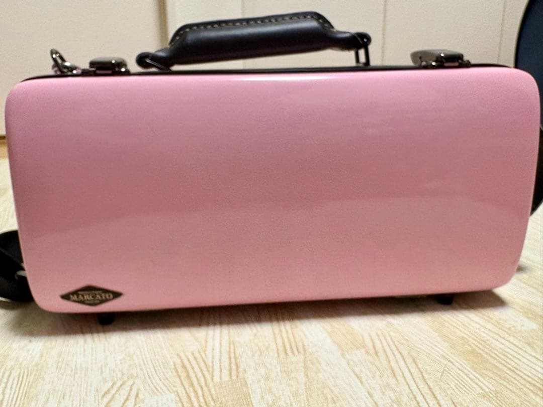 【値下げ】MARCATTO パステルピンク Bbクラリネットケースリュックタイプ