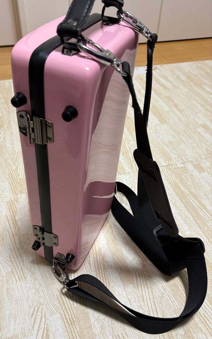 【値下げ】MARCATTO パステルピンク Bbクラリネットケースリュックタイプ