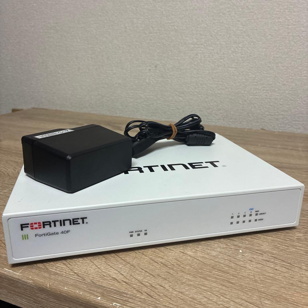 ルーター・ネットワーク機器 fortigate 40F