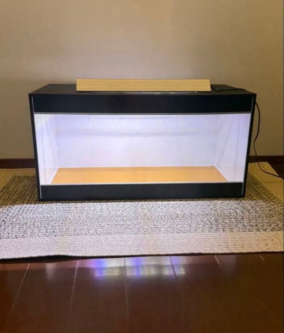 飼育ケージ　90×45×45 サイズ変更可　爬虫類　小動物　防水　アルミ複合板