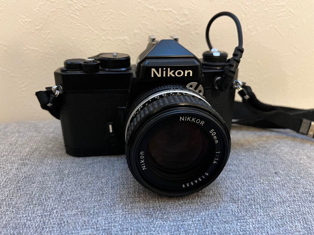 Nikon FE ブラック フィルムカメラ　NIKKOR 50mm F1.4s