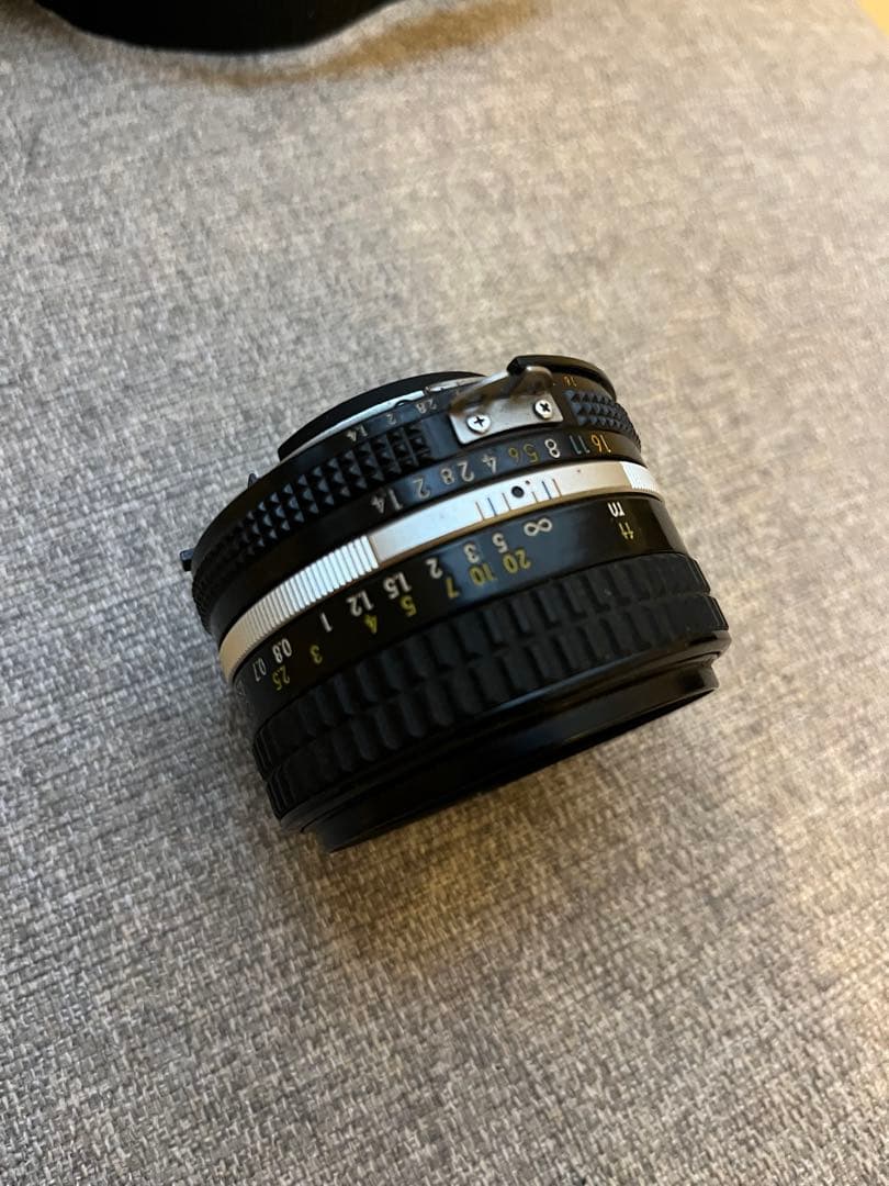 Nikon FE ブラック フィルムカメラ　NIKKOR 50mm F1.4s