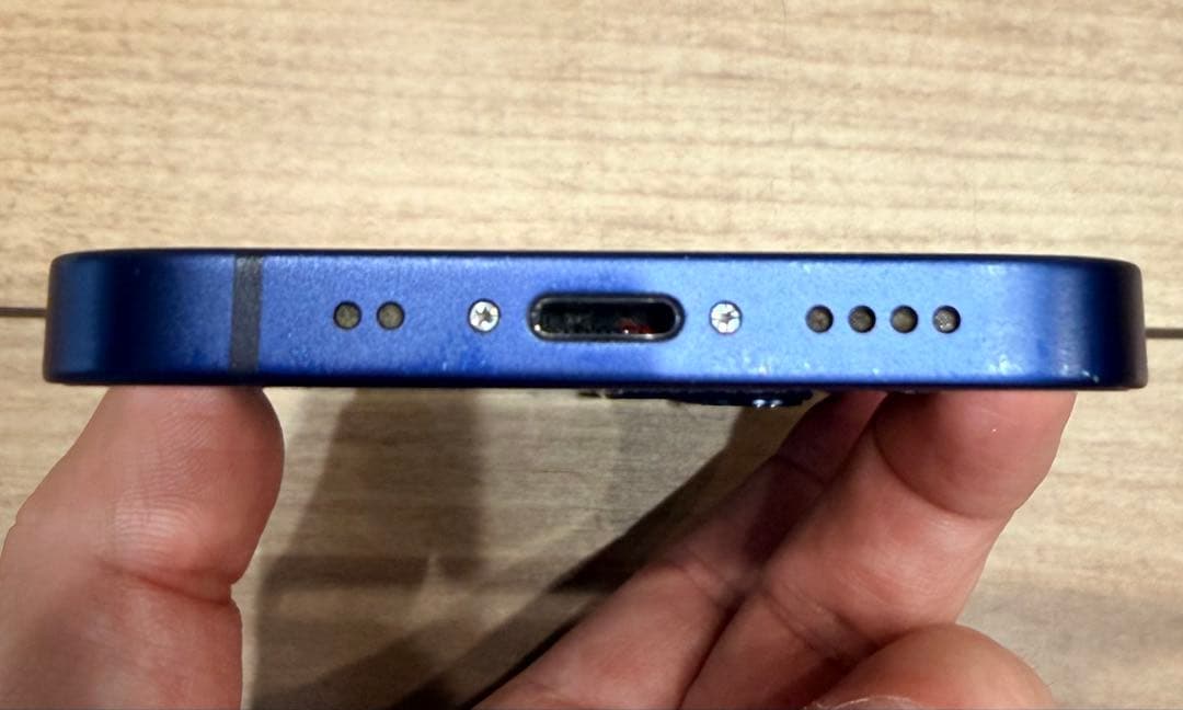 Apple iPhone 12mini 128 ブルー 本体 充電ケーブル付き