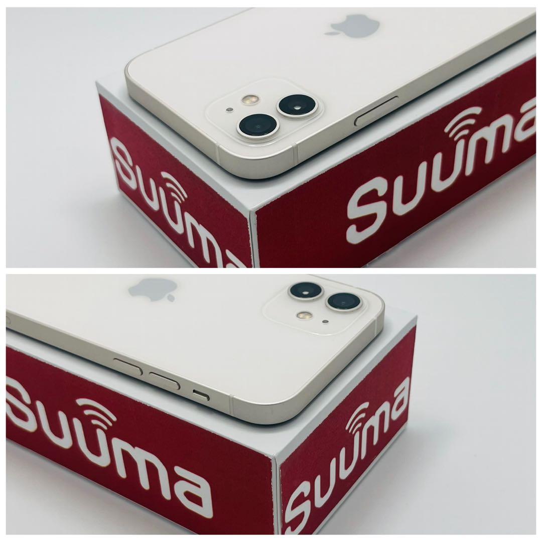 【S】iPhone 12 64GB SIMフリー　ホワイト　本体