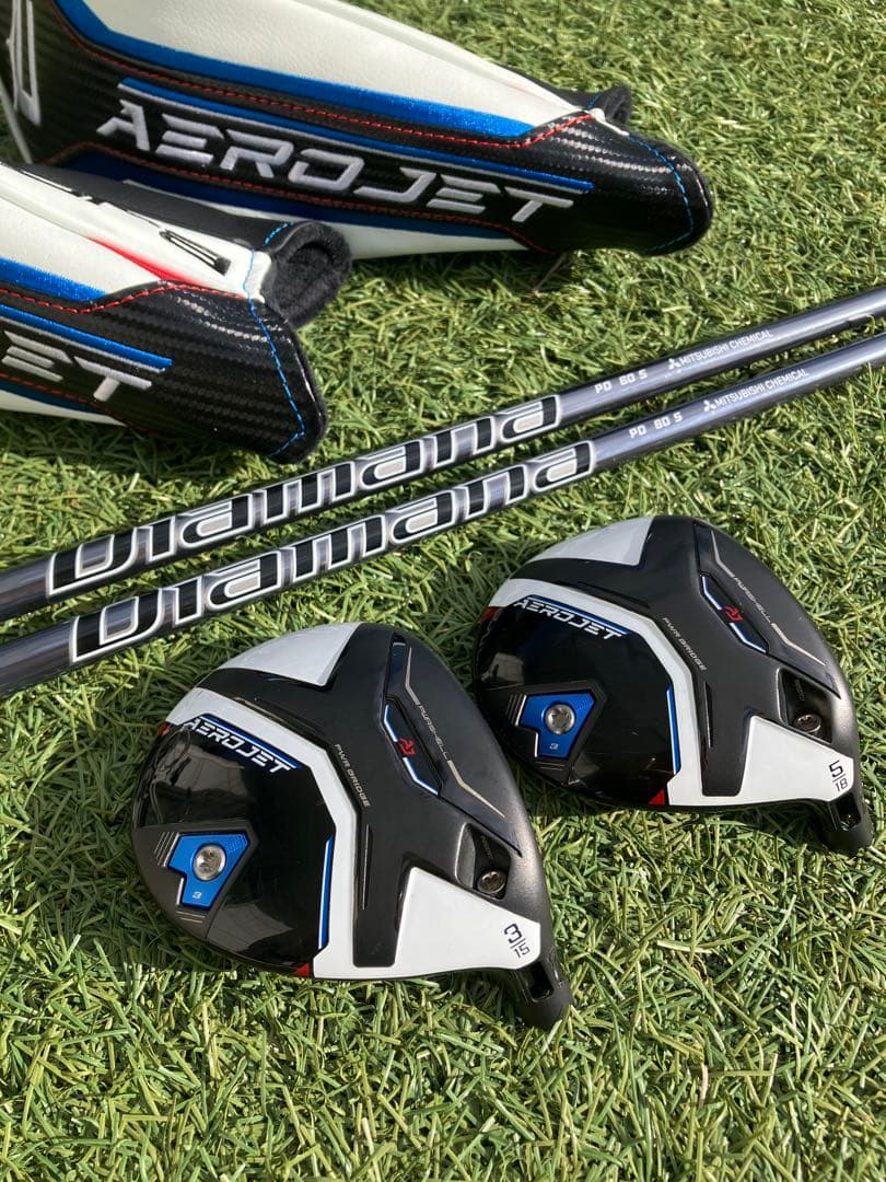 AEROJET フェアウェイウッド 2本　DiamanaPD コブラ　3w 5w