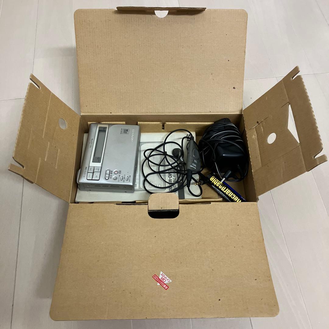 SHARP ポータブルMDレコーダー Mini Disc MD-MS100-s