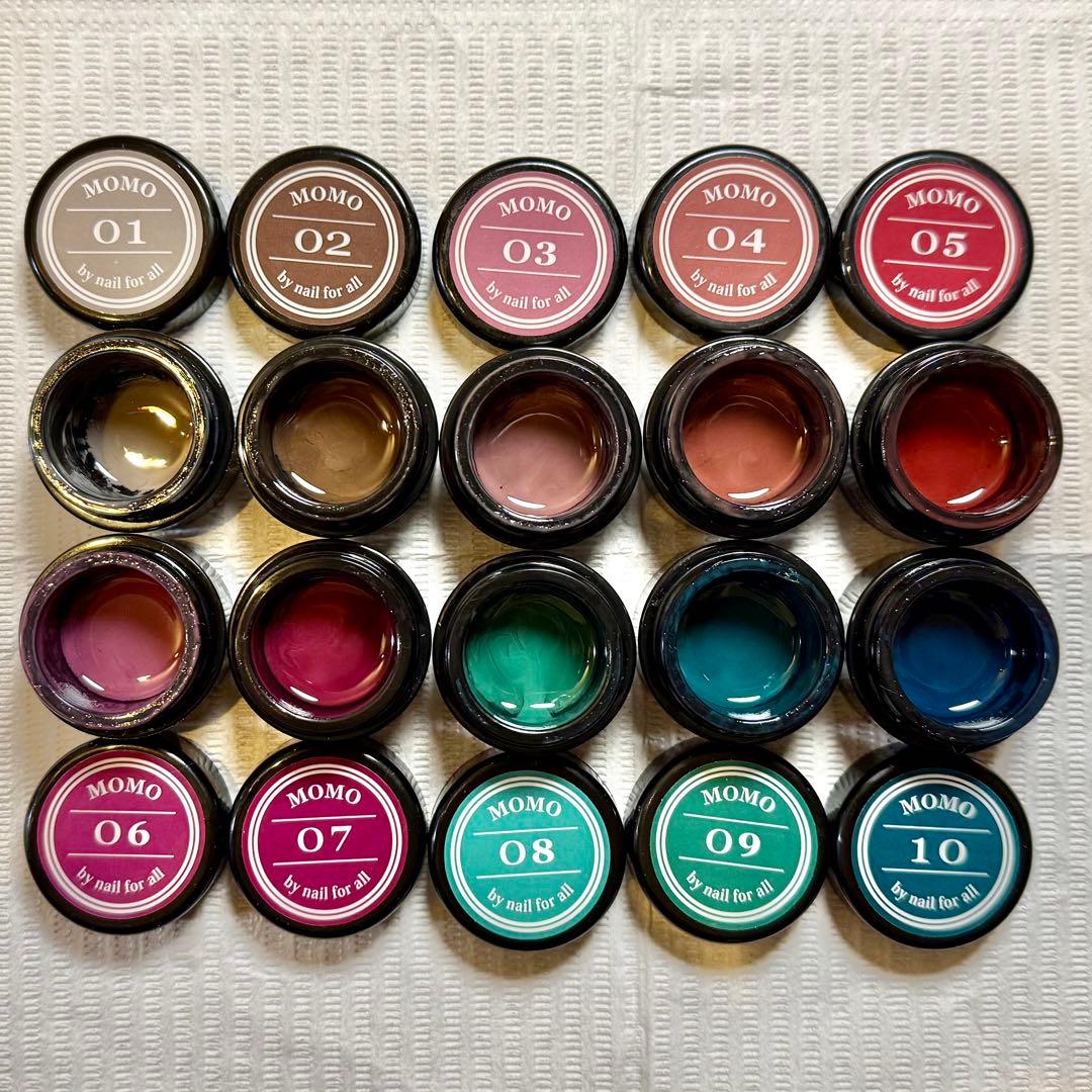 のししさま専用 MOMOジェル カラーセット 69色 nail for all