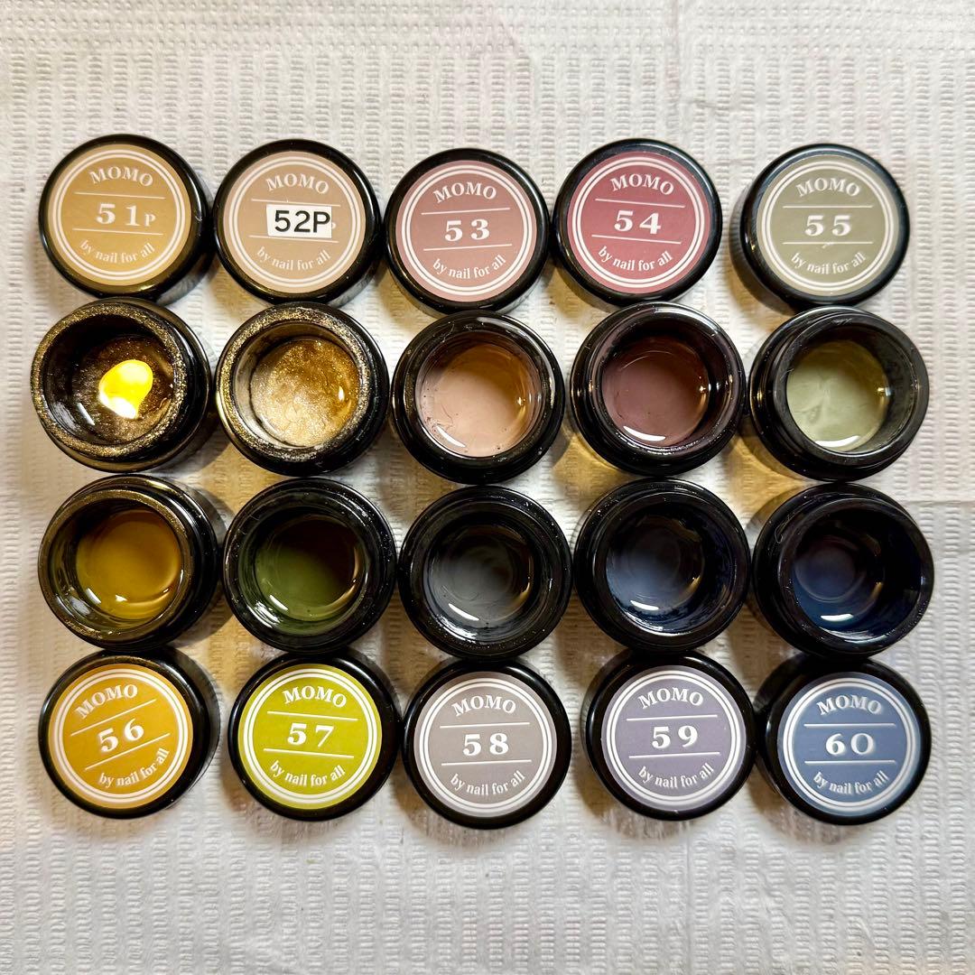 のししさま専用 MOMOジェル カラーセット 69色 nail for all