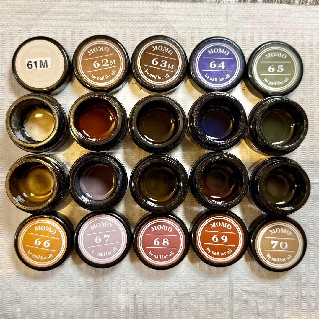 のししさま専用 MOMOジェル カラーセット 69色 nail for all