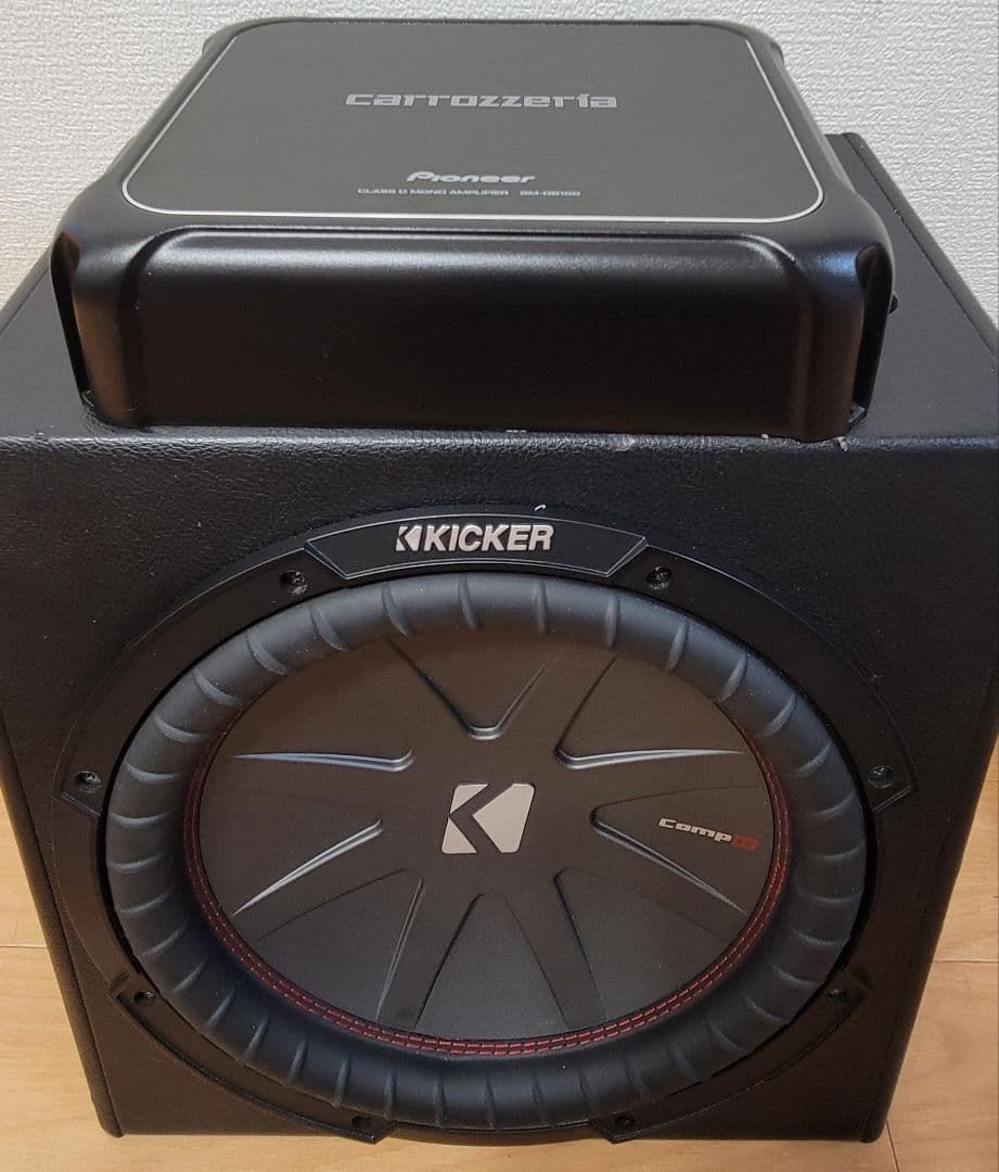 M*a様 KICKER CompR 12インチ ウーファーセット GM-D810