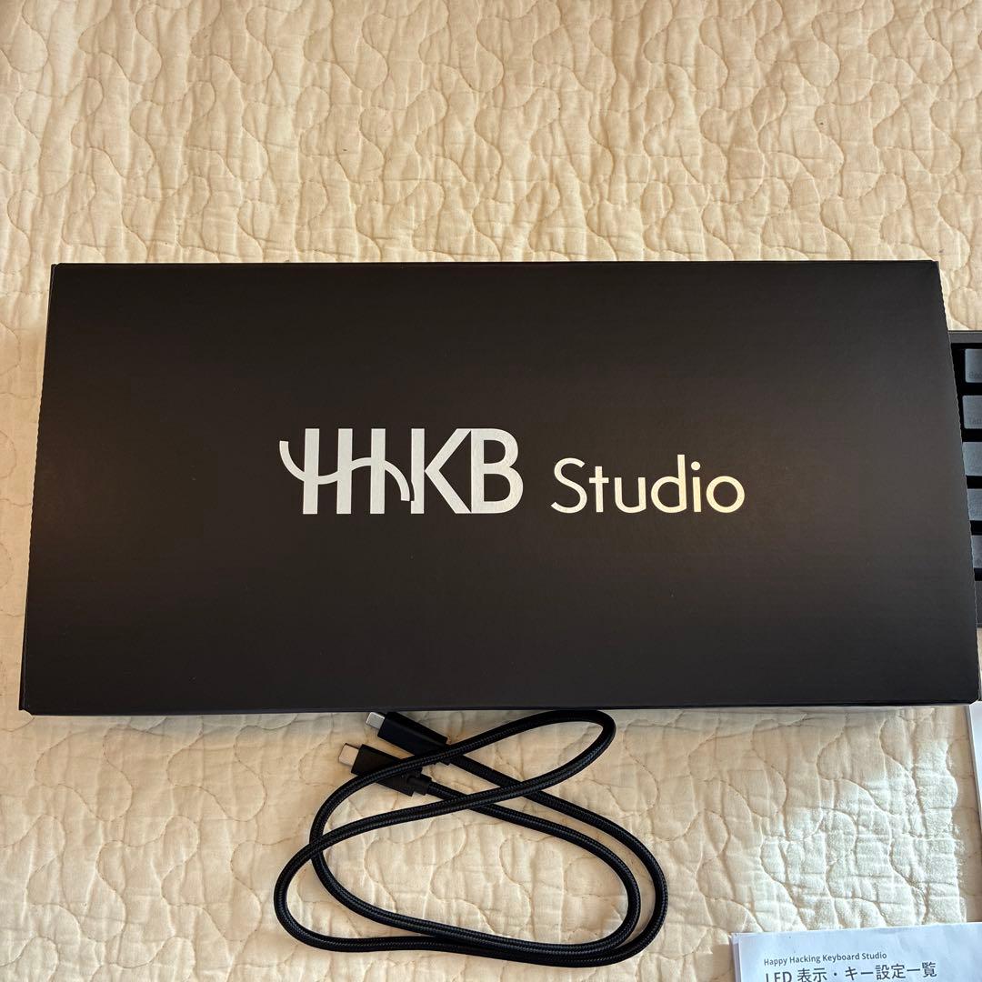 HHKB Studio 日本語配列（墨）付属品・箱あり　乾電池付き
