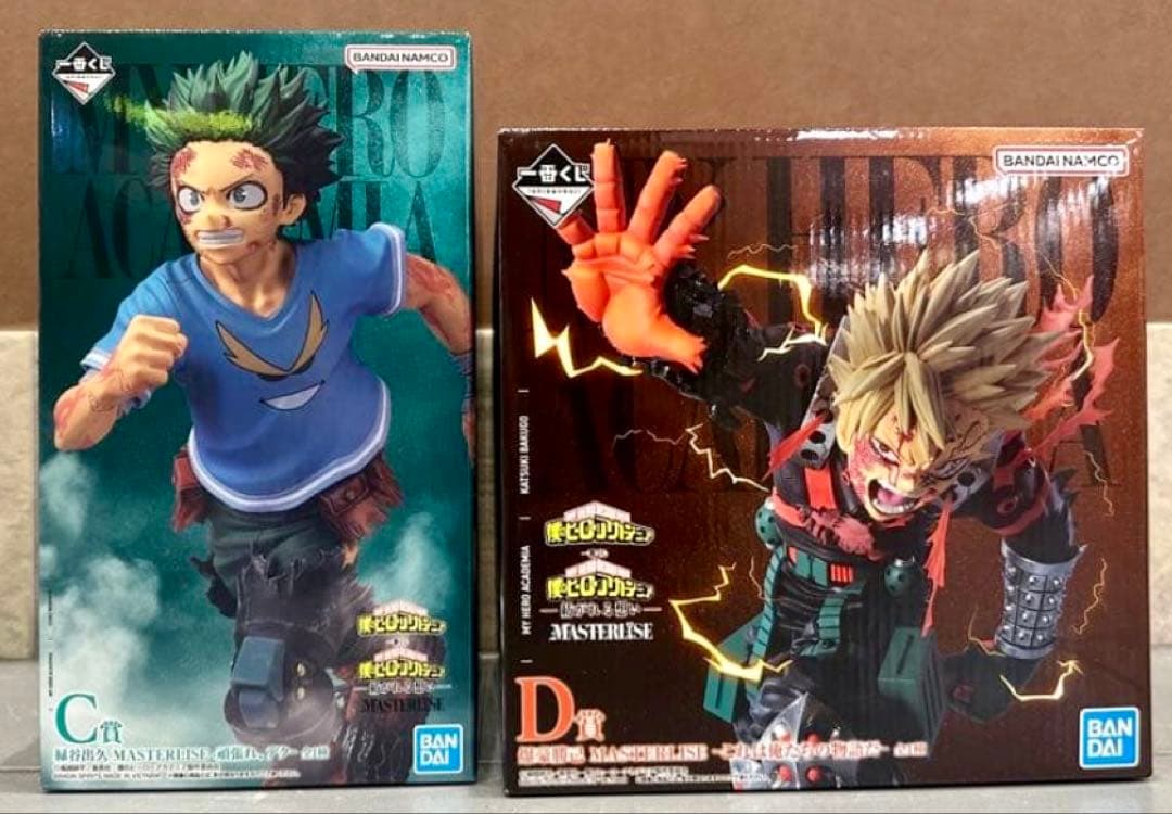 一番くじ 僕のヒーローアカデミア　C賞 D賞 紡がれる想い　2点セット