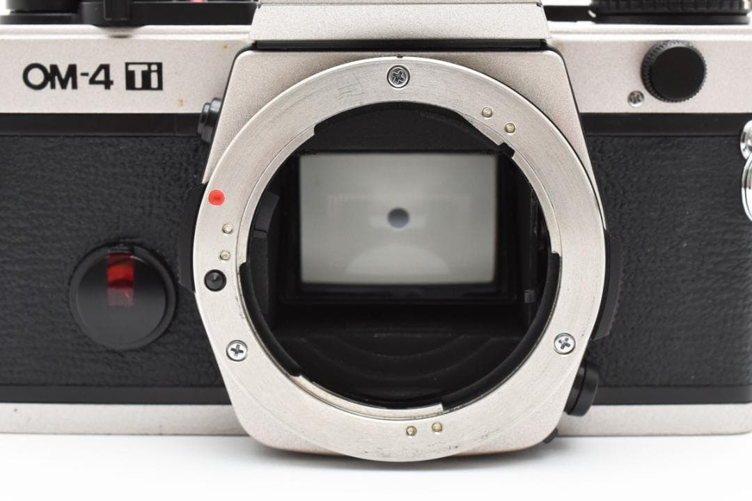 動確済 Olympus OM-4Ti Silver 35mmBody #132