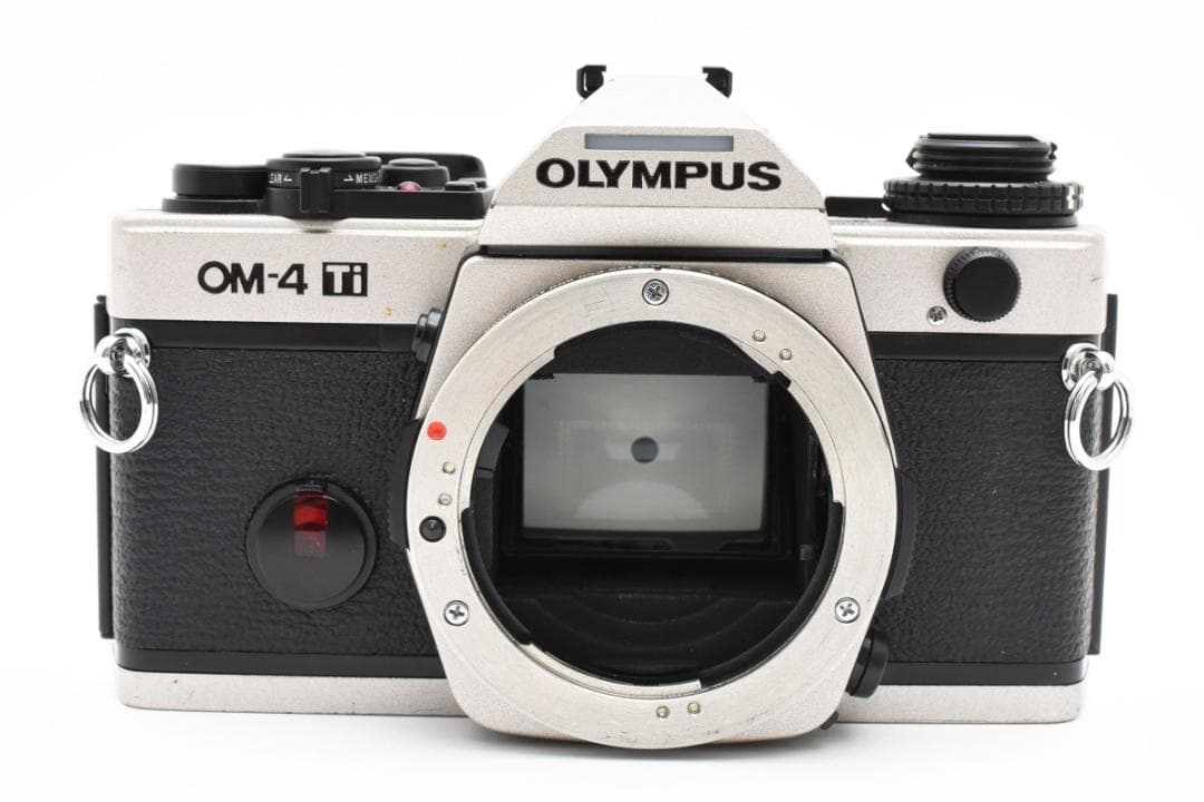 動確済 Olympus OM-4Ti Silver 35mmBody #132