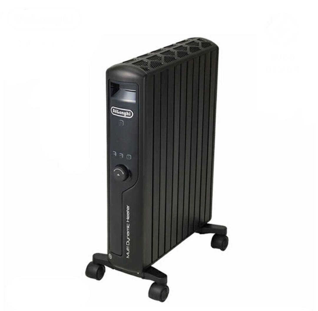 美品　デロンギMDHU15-PB オイルヒーター 黒 10-13畳