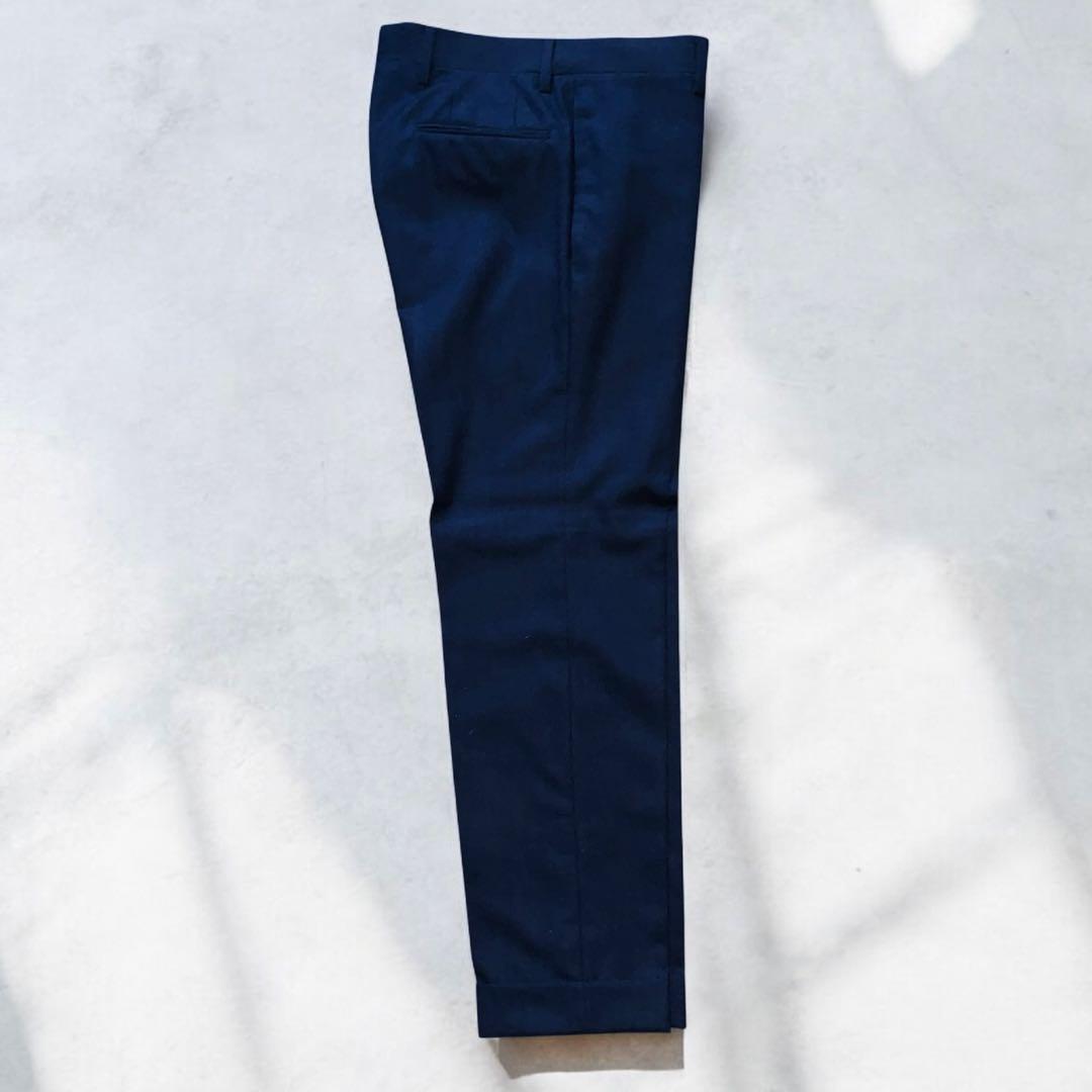 新品未使用 THE GIGI ネイビー フランネル スーツ/44/セットアップ