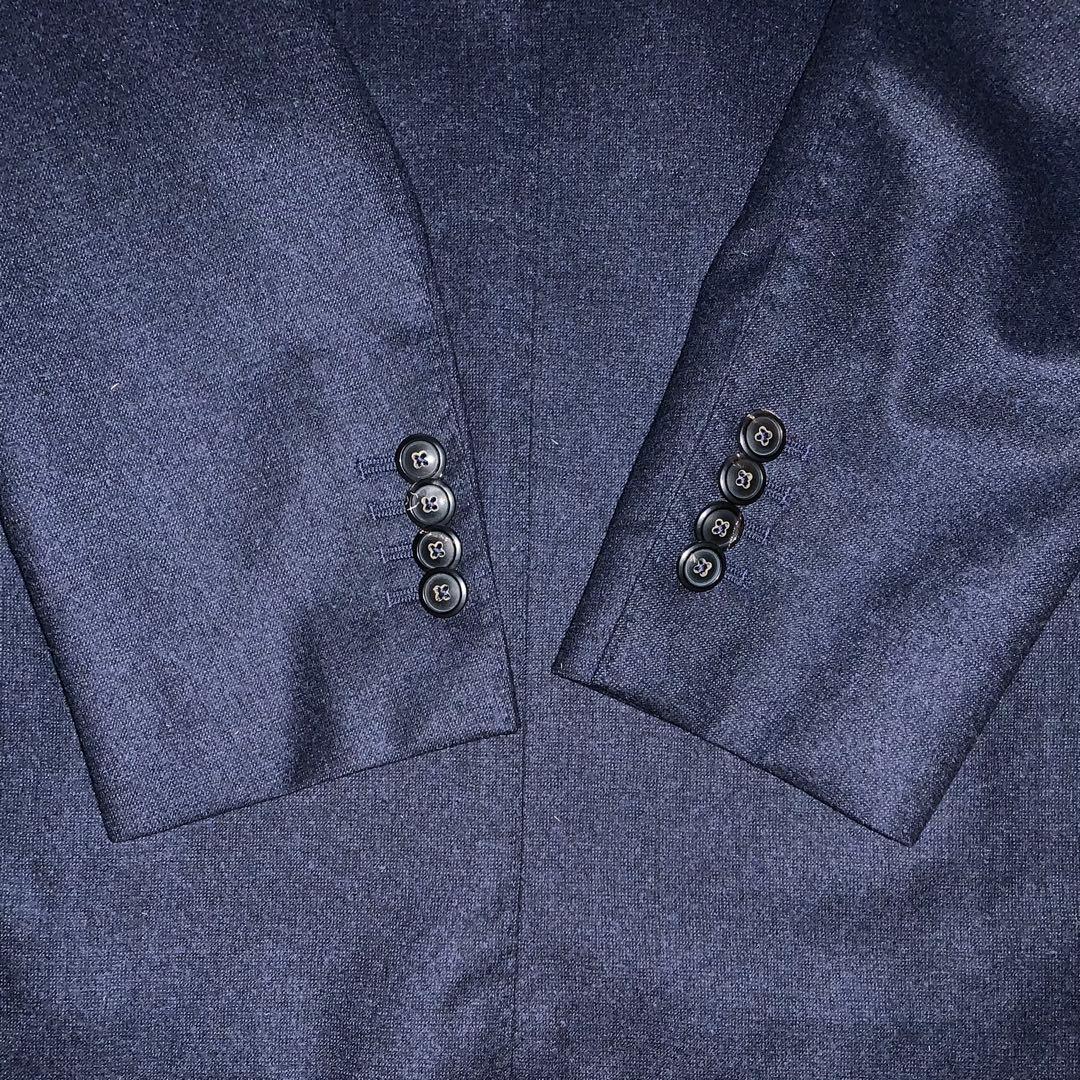 新品未使用 THE GIGI ネイビー フランネル スーツ/44/セットアップ