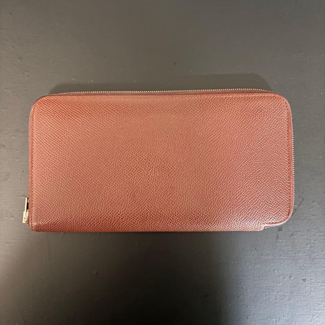 HERMES アザップロング シルクイン ボルドー ◻︎I刻印