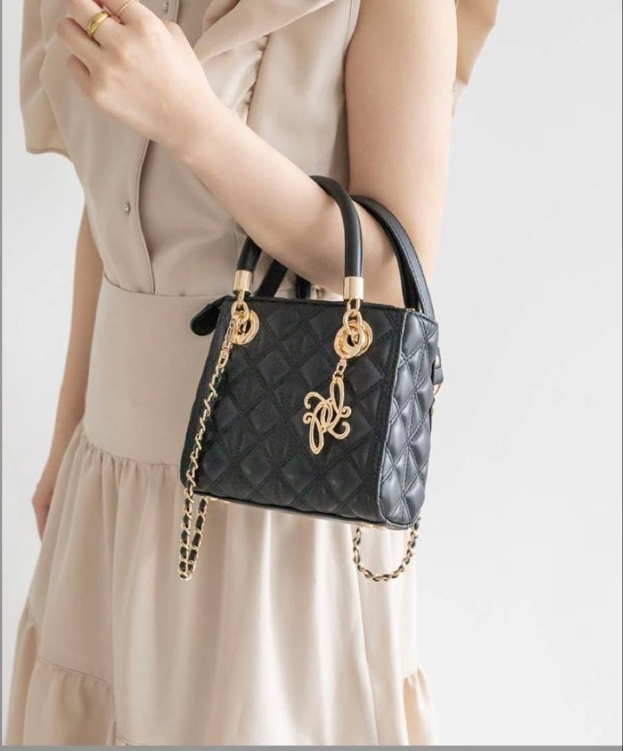 RANDA 2WAY キルティングミニバッグ（FB33265）