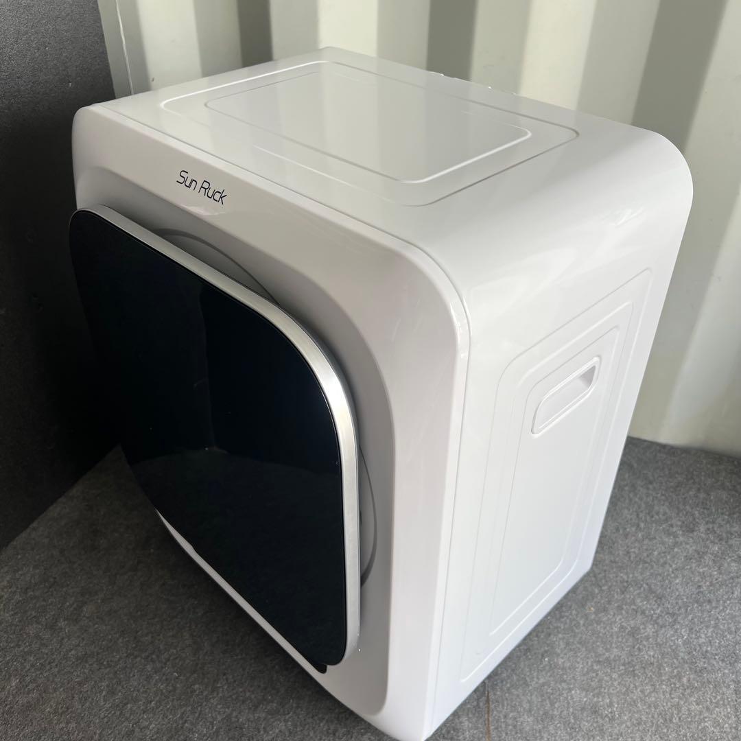 B69極美品✨　SunRuck 小型衣類乾燥機 3kg ホワイト　新生活応援✨