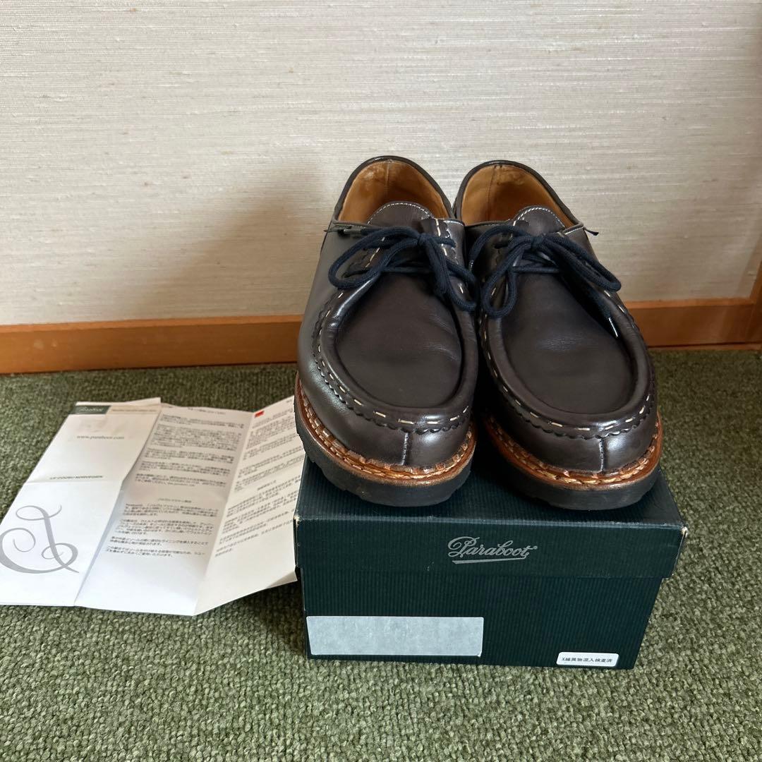 n*u様 Paraboot ミカエル最古のモデルモジーンの出品になります!