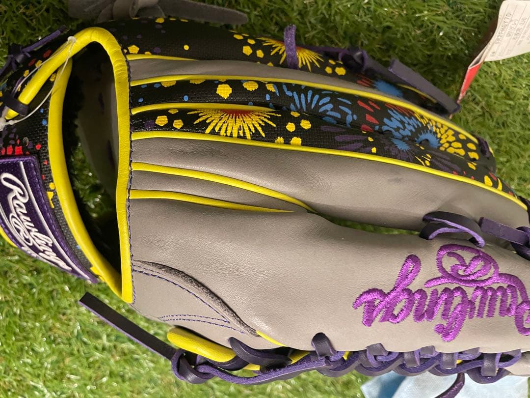 新品　ローリングス　軟式 HOH GRAPHIC 外野　サイズ 13 グレー