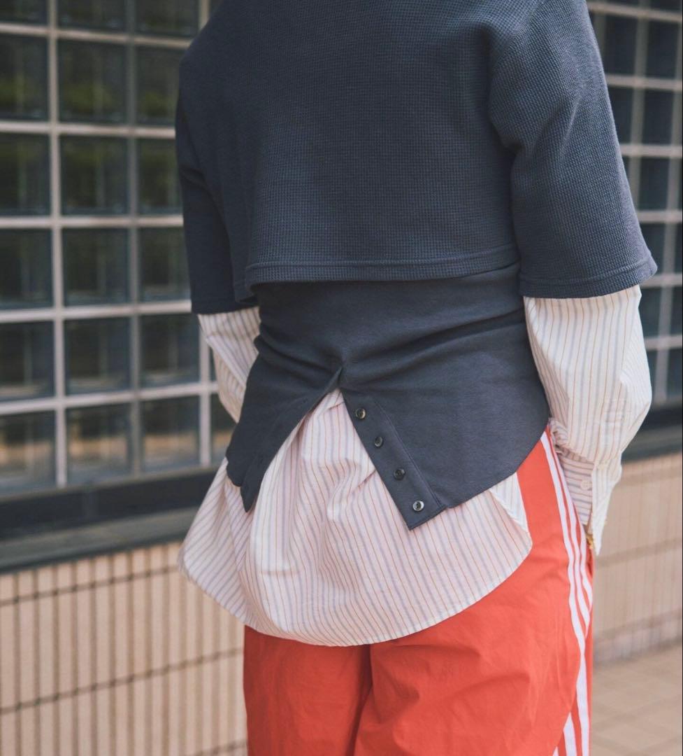 oll framework レイヤードサーマルT グレー　２枚セット