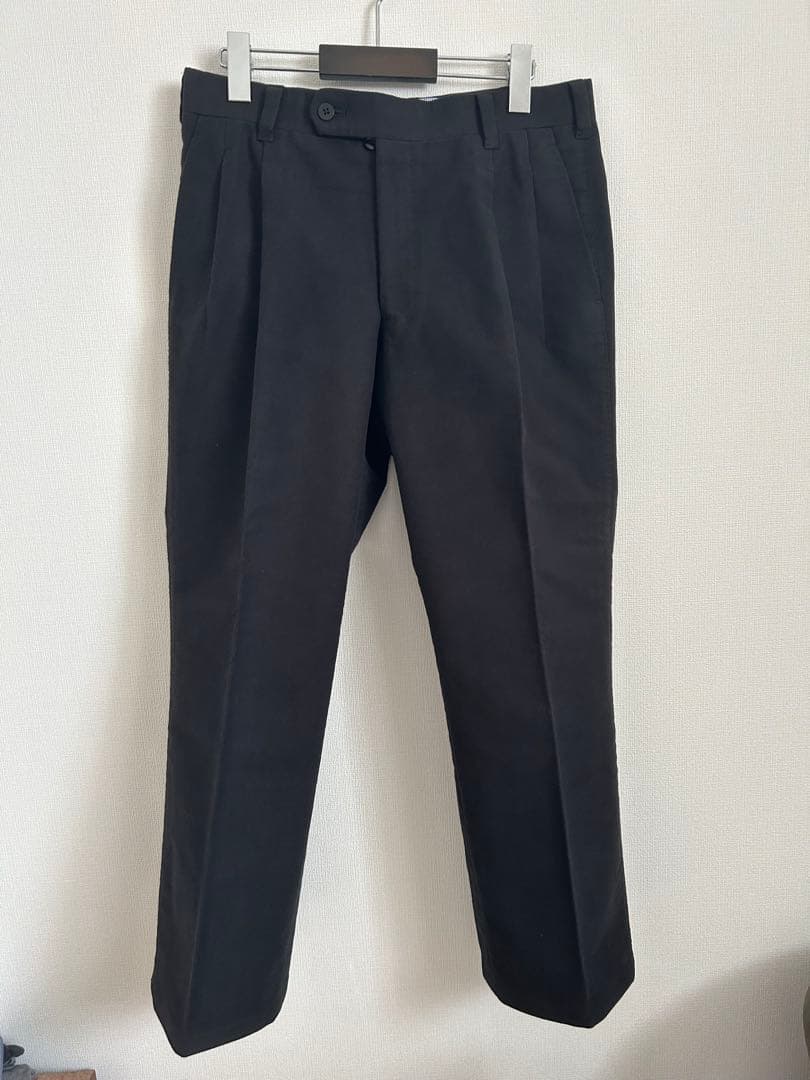 c*z様 イガラシトラウザーズ　ブラックモールスキンIGARASHI TROUS