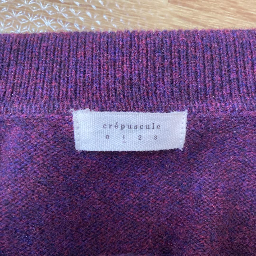 トップス crepuscule/M-G Knit Polo