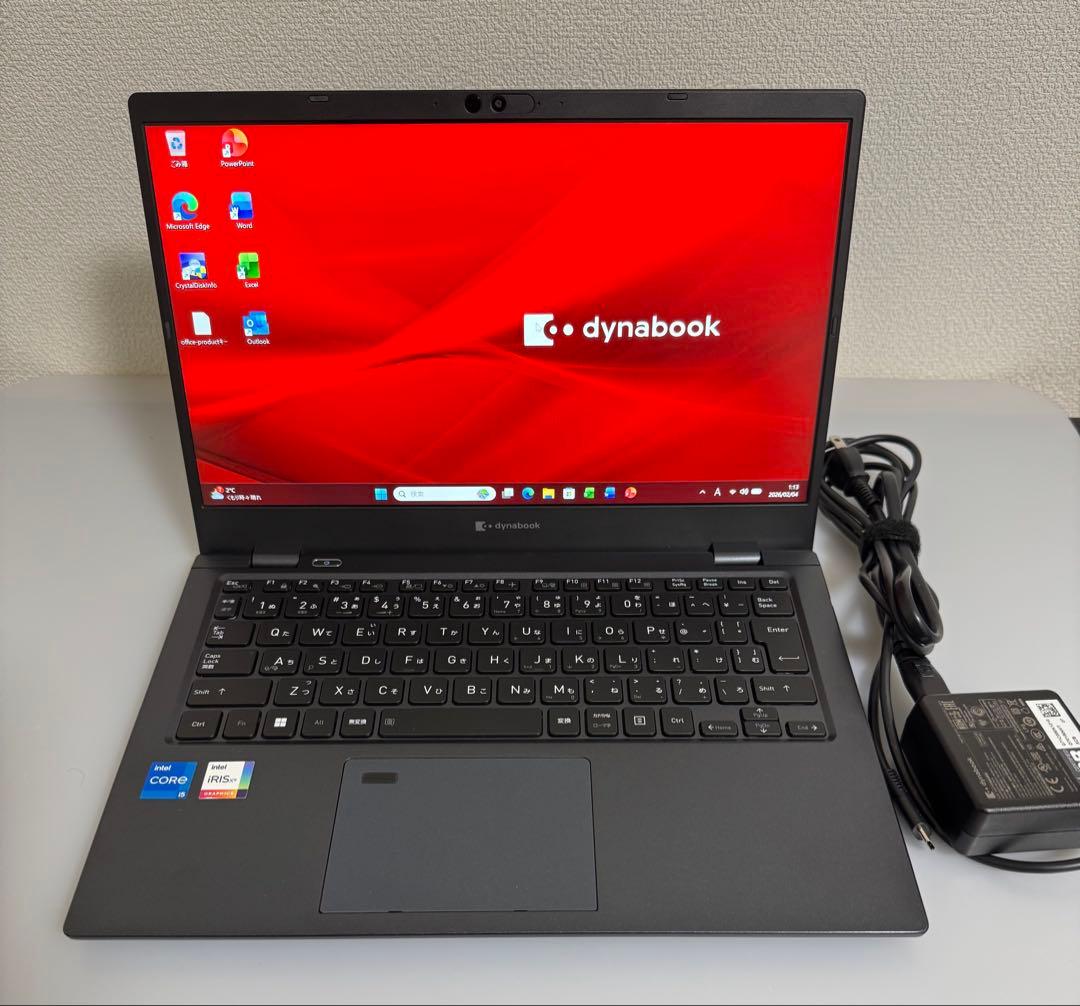 累積1518h 東芝 G83/HU 16GB 256GB Office 顔/指紋