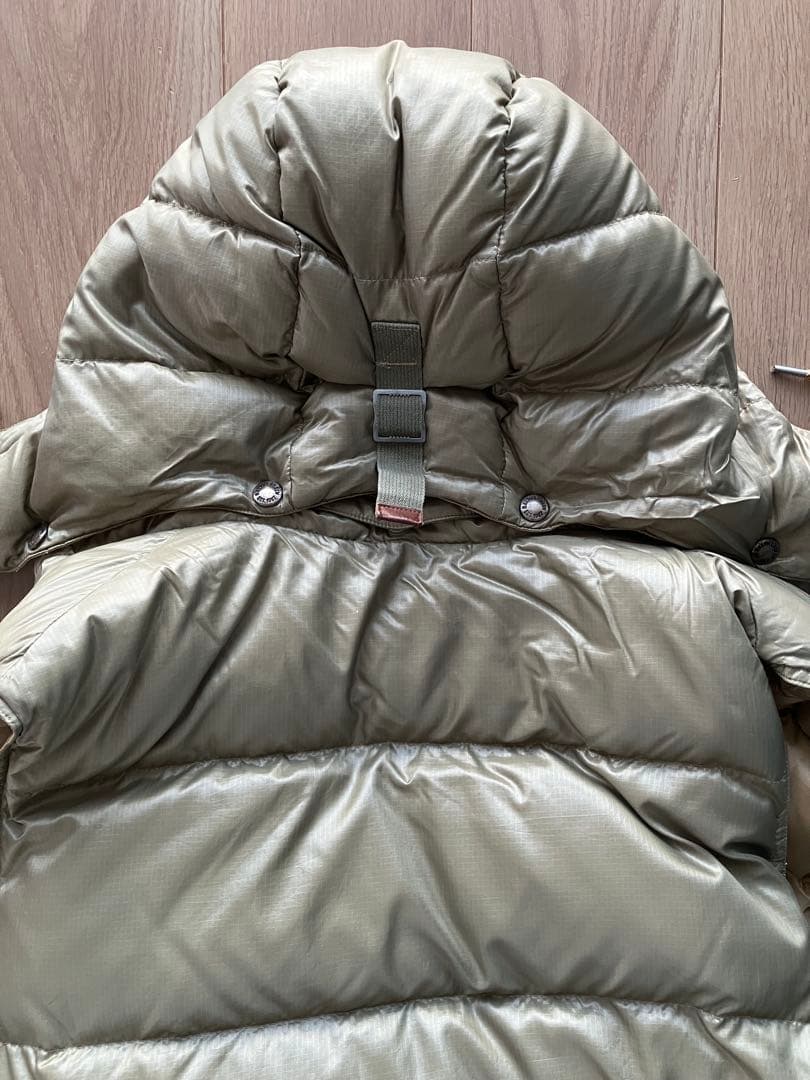 【美品！】Ralph Lauren フード付きダウンベスト オリーブグリーン