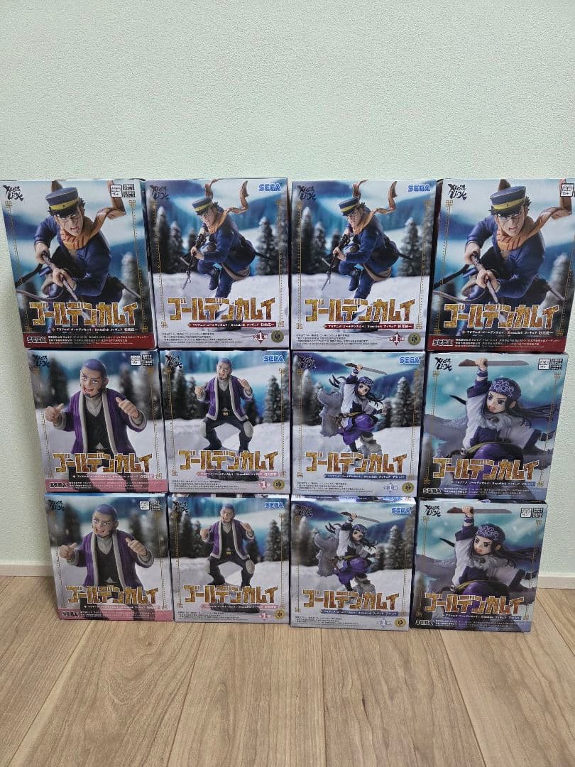 ゴールデンカムイ フィギュア 12体セット まとめ売り