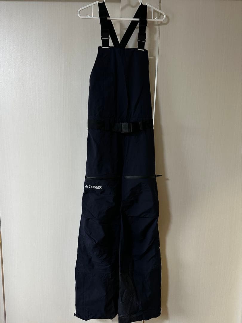 【美品】　アディダス　ゴアテックス　ビブパンツ　スキー　スノーボードウェア　L