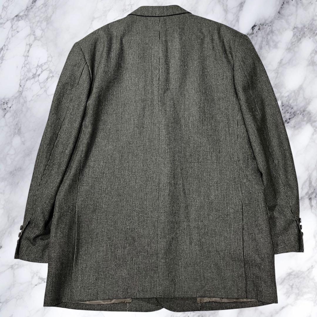 大きいサイズ パパス マーリング＆エヴァンス セットアップ スーツ 千鳥格子 L