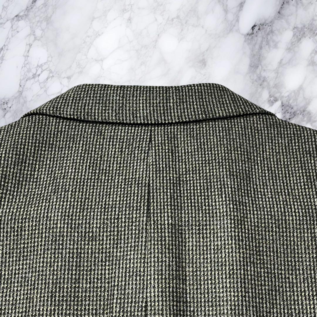 大きいサイズ パパス マーリング＆エヴァンス セットアップ スーツ 千鳥格子 L