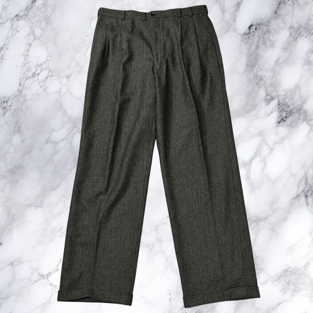 大きいサイズ パパス マーリング＆エヴァンス セットアップ スーツ 千鳥格子 L