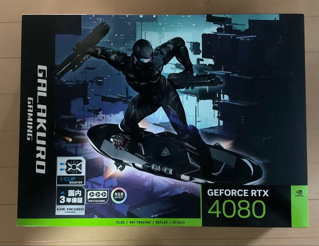 グラフィックボード・グラボ・ビデオカード GALAKURO GAMING NVIDIA GeForce RTX 4080