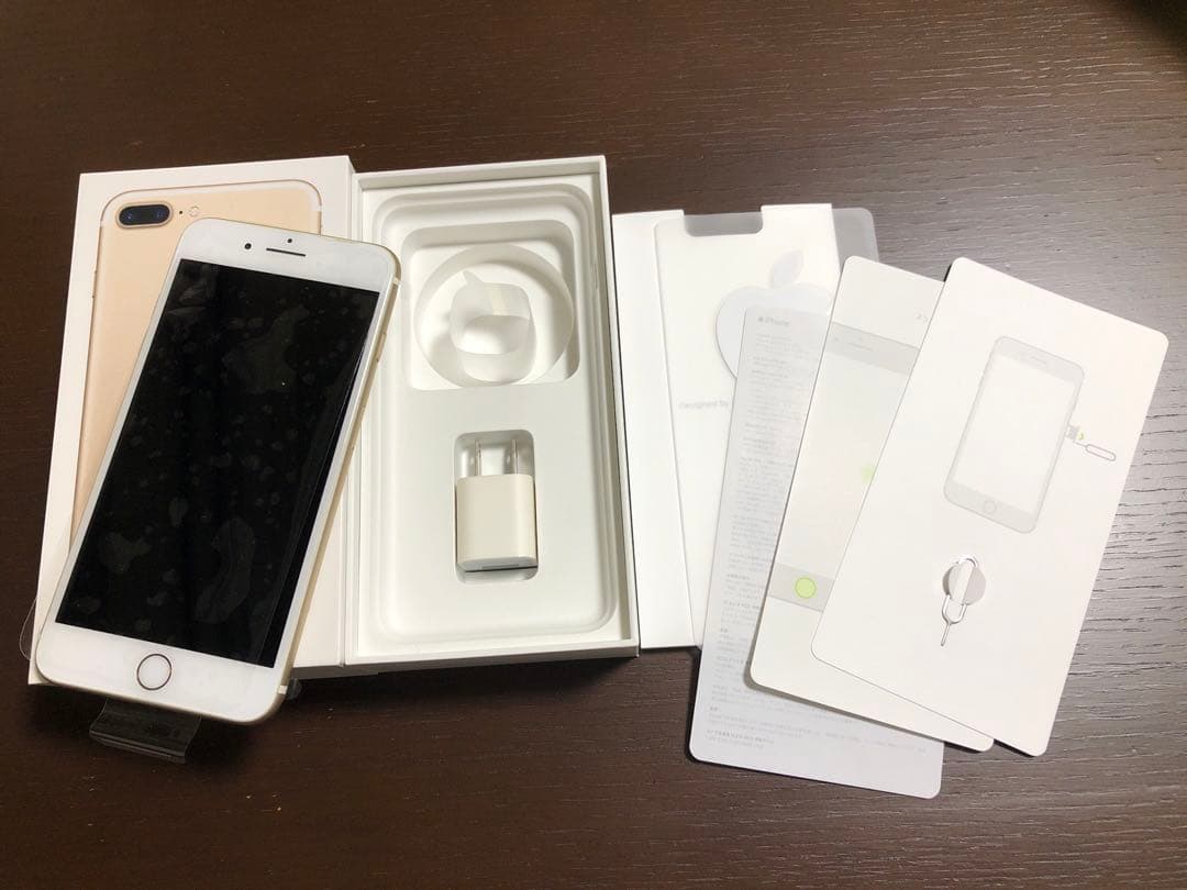 ジャンク iPhone 7 Plus ゴールド 256GB Simフリー