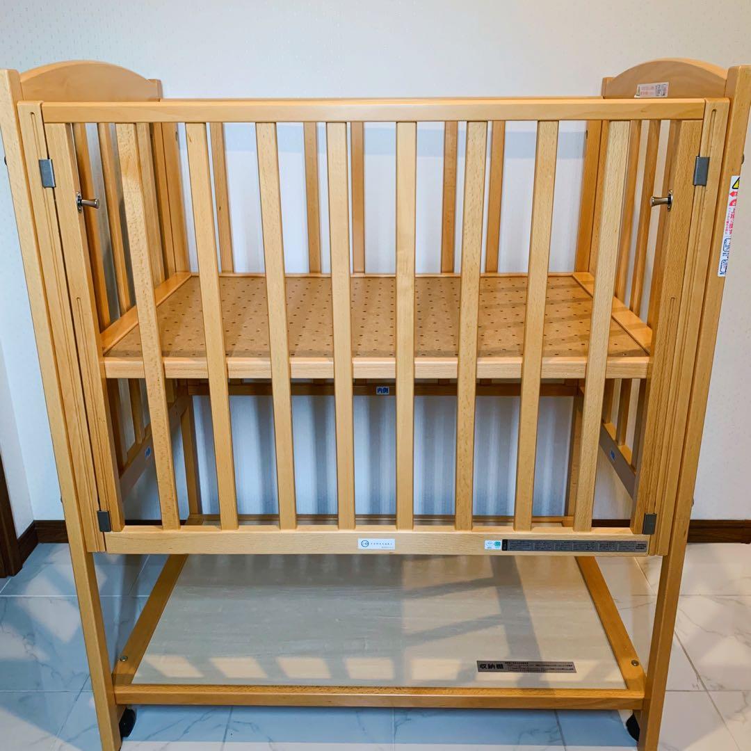 【♡1点限り♡】ヤマサキ　木製ミニベビーベッド プチモール⭐︎