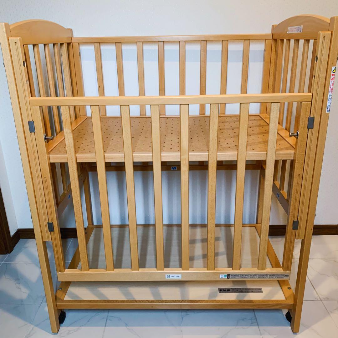 【♡1点限り♡】ヤマサキ　木製ミニベビーベッド プチモール⭐︎