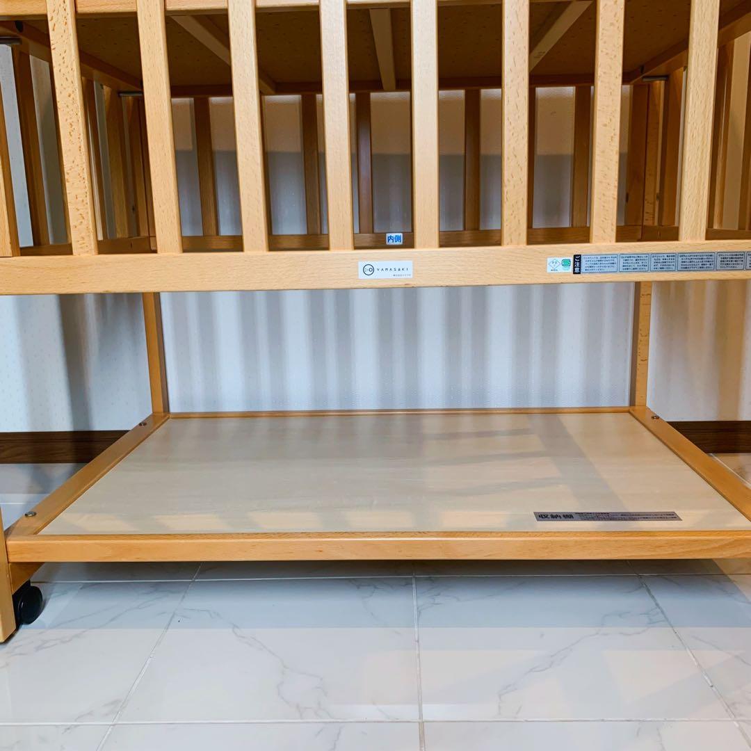 【♡1点限り♡】ヤマサキ　木製ミニベビーベッド プチモール⭐︎