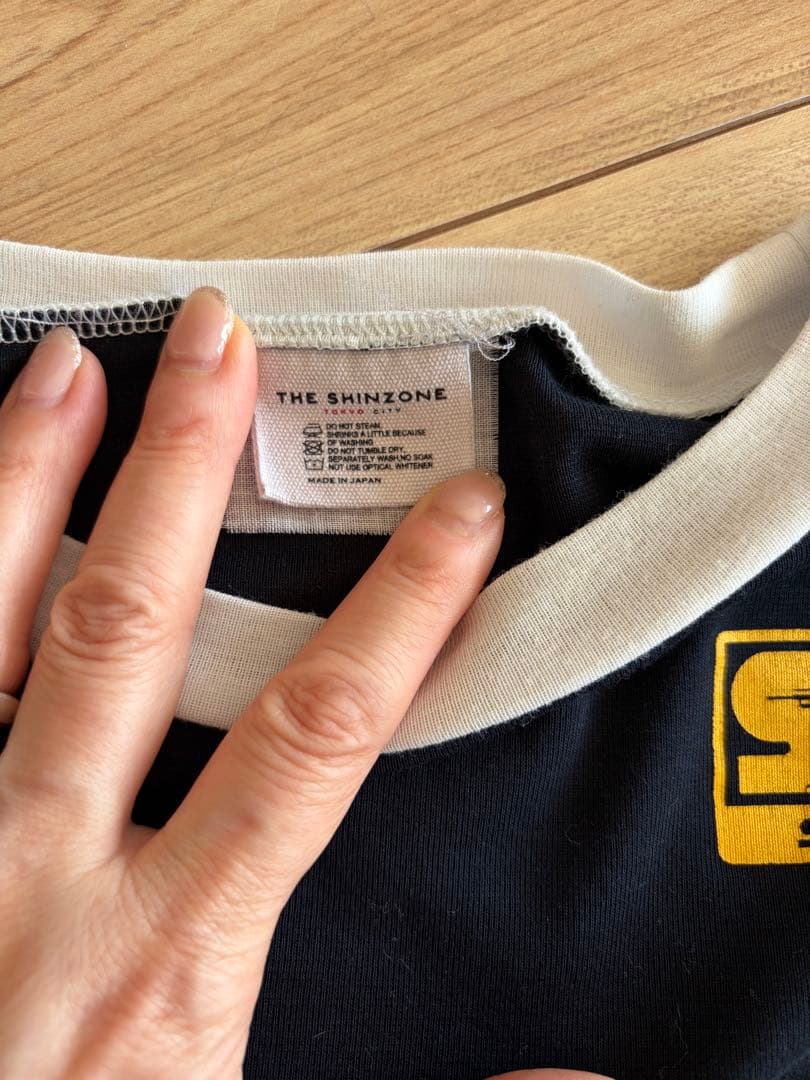 新品未使用‼️ザシンゾーン　ブラックロングスリーブTシャツ