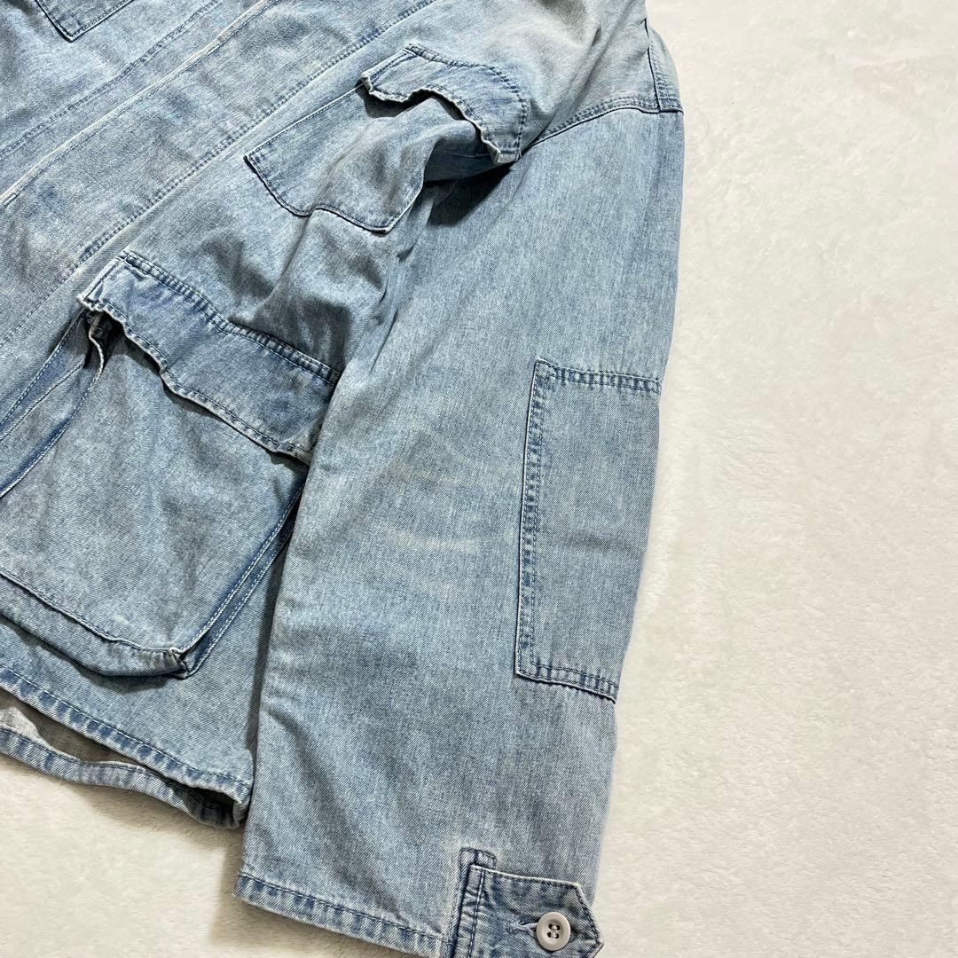 ai no de デニム ジャケット カバーオール M