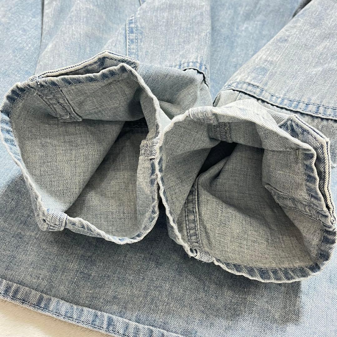 ai no de デニム ジャケット カバーオール M